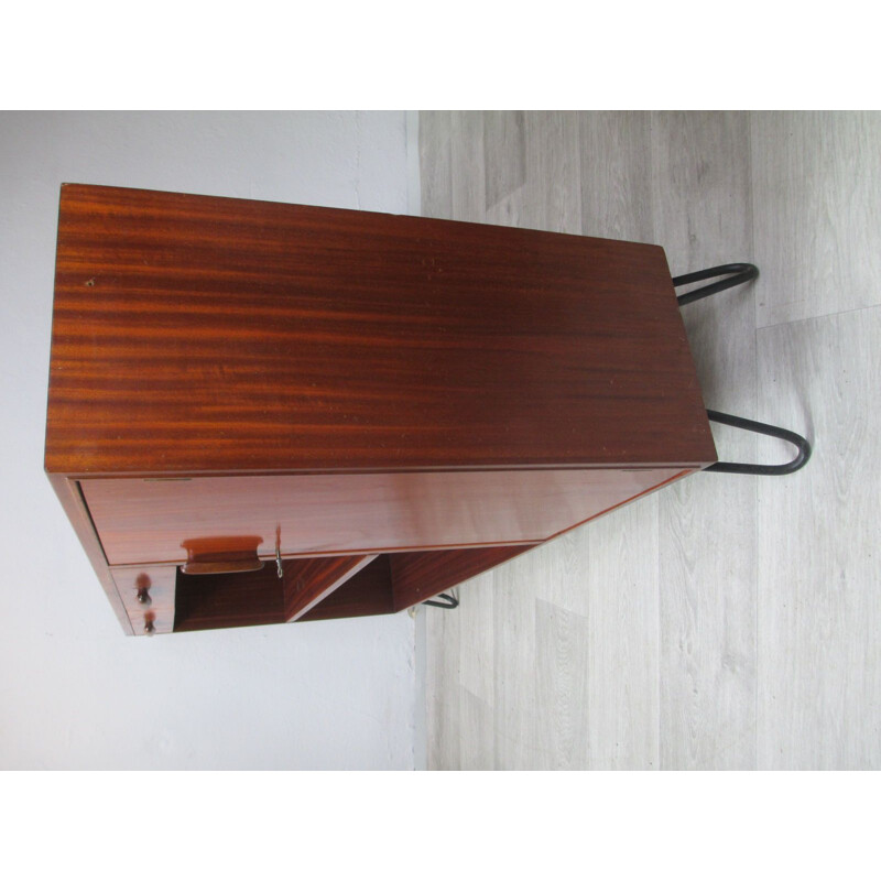 Mahogany vintage cabinet, 1950s