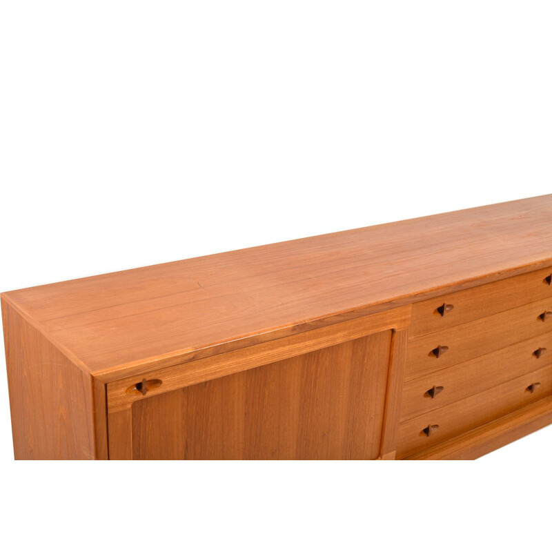 Teak danish vintage sideboard by H.W.Klein for Bramin