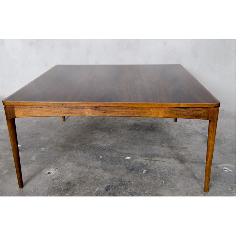 Vintage coffee table by Ole Wanscher for AJ Iversen, 1950s 