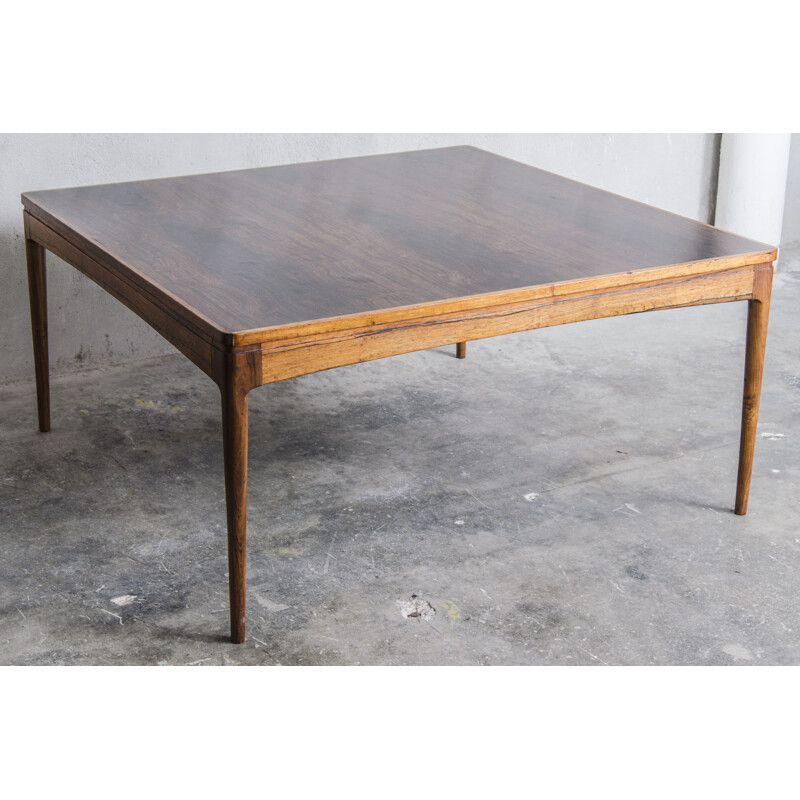 Vintage coffee table by Ole Wanscher for AJ Iversen, 1950s 