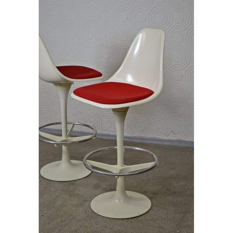 Pair of Vintage No. 103 Bar Stools by Maurice Burke for Arkana, 1960s