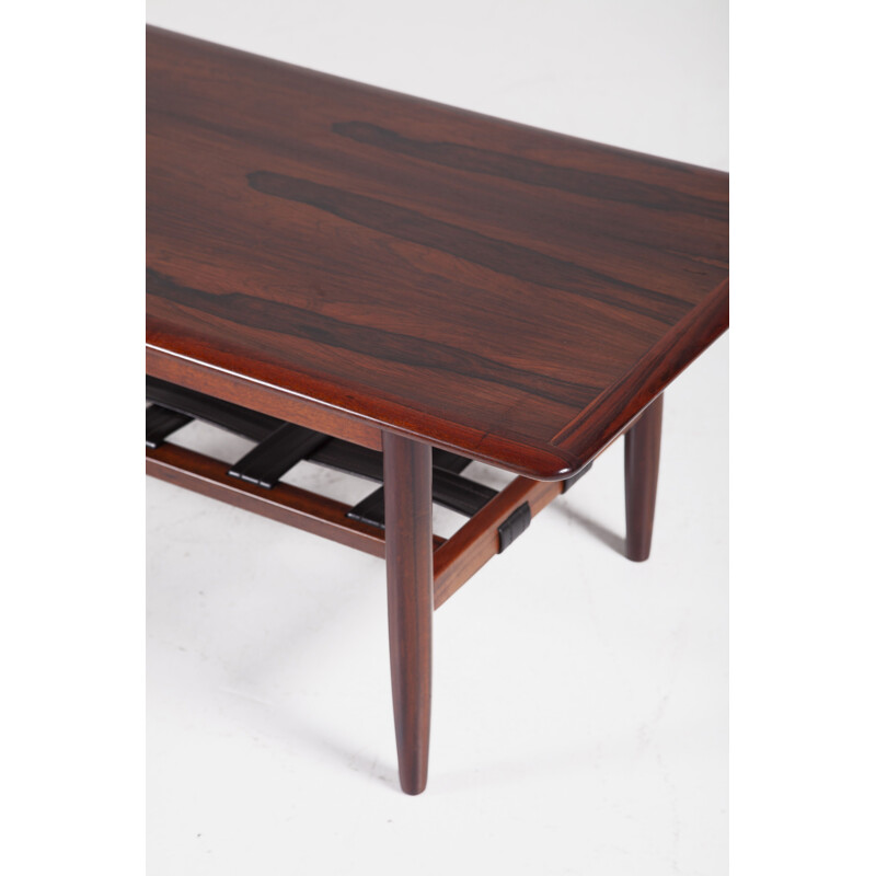 Vintage Rosewood Coffee Table by TopForm, 1960s