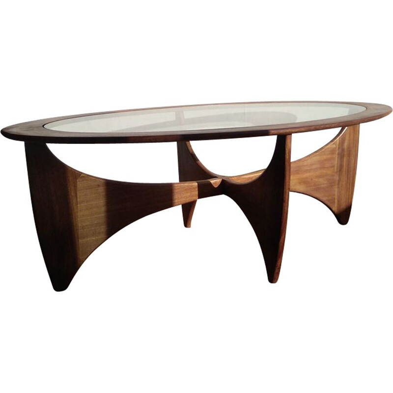 Vintage Astro oval coffee table by Victor Wilkins for G Plan 1960