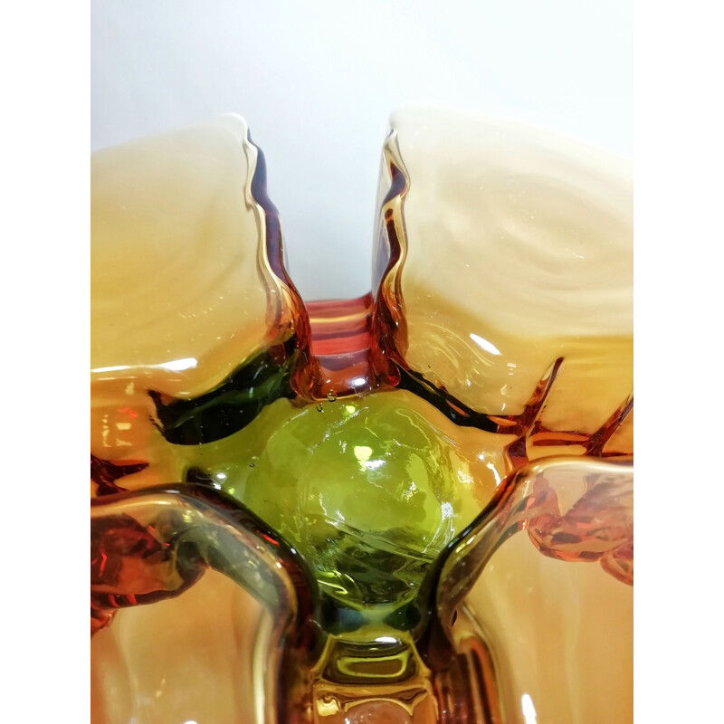 Vintage Murano glass table lamp 