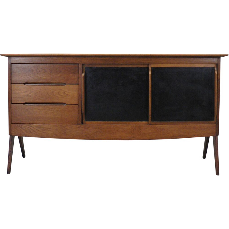 Vintage sideboard with compass legs, 1950