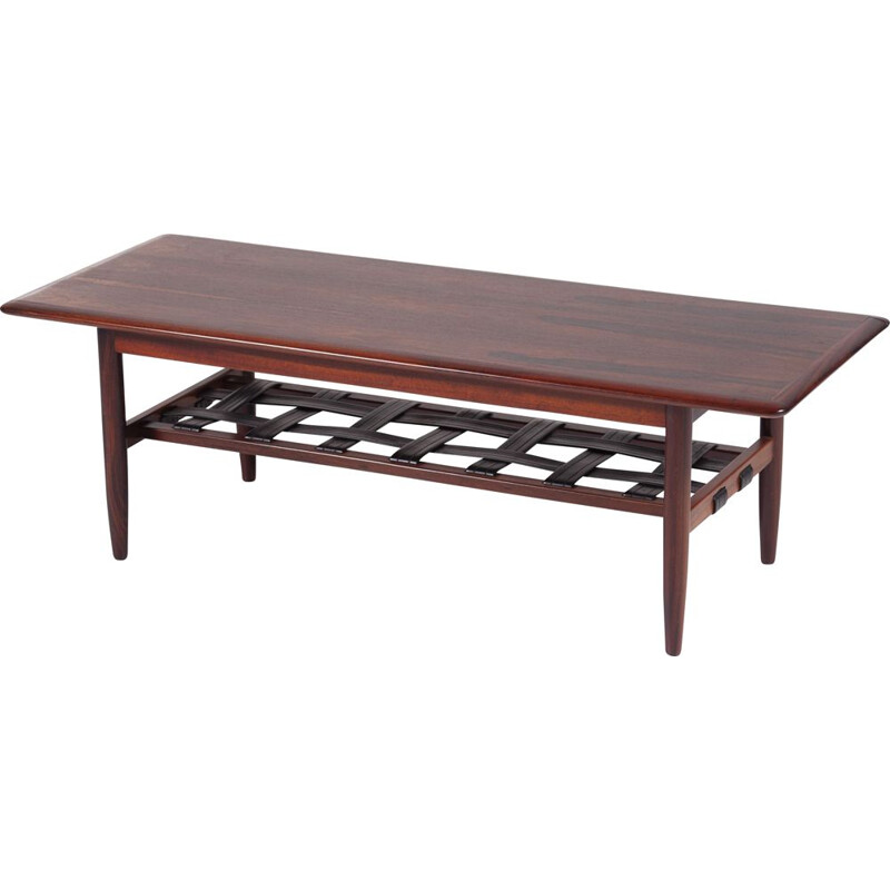 Vintage Rosewood Coffee Table by TopForm, 1960s