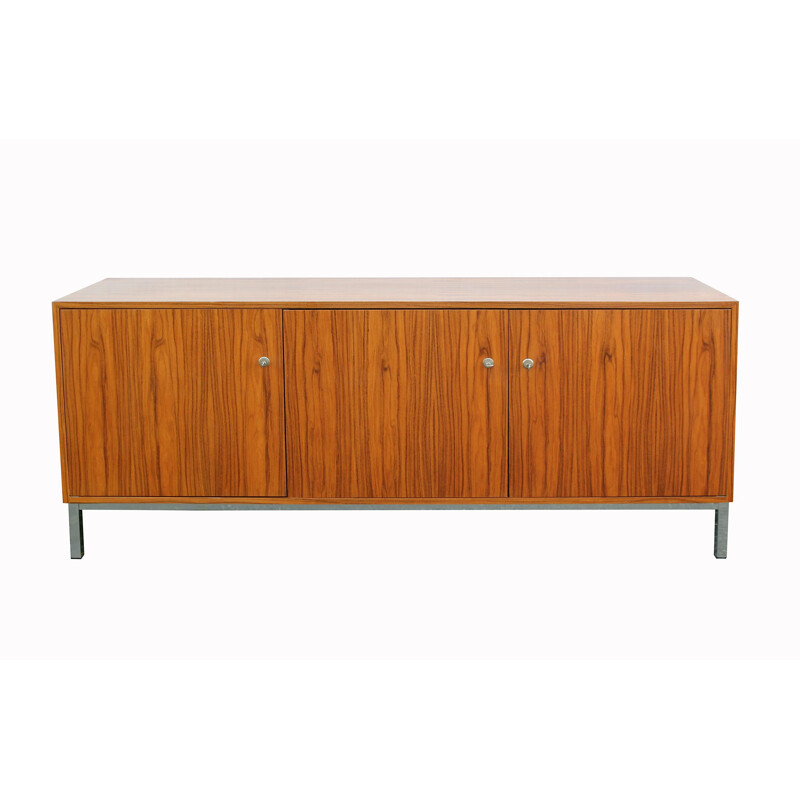 Vintage rosewood and chrome sideboard, 1970