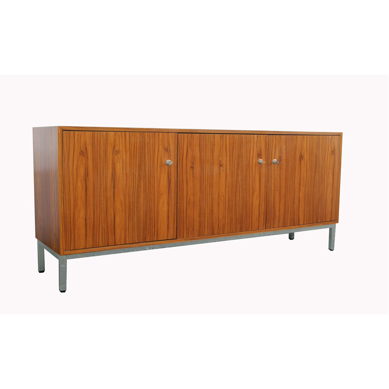 Vintage rosewood and chrome sideboard, 1970