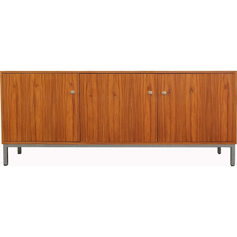 Vintage rosewood and chrome sideboard, 1970