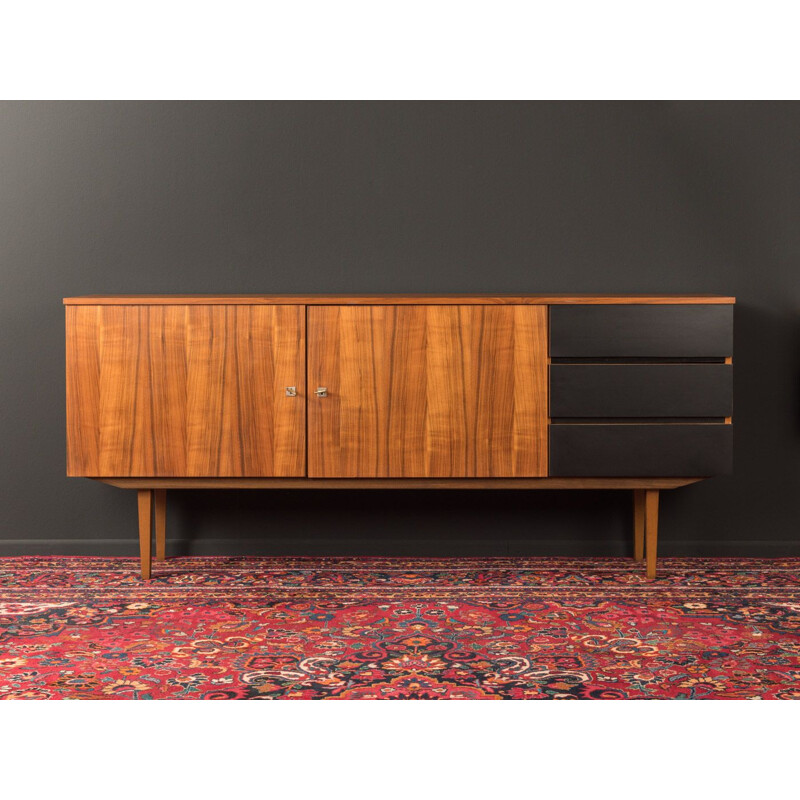 Vintage sideboard in formica and walnut, Germany 1960s