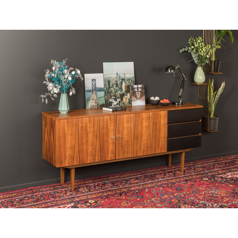 Vintage sideboard in formica and walnut, Germany 1960s