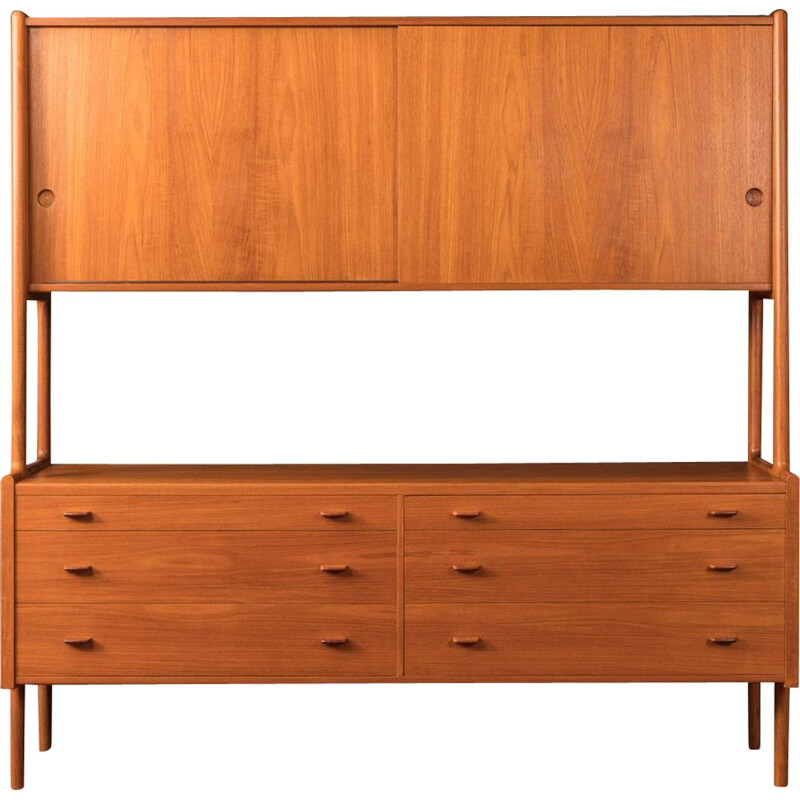 Vintage sideboard by Hans J. Wegner, Denmark 1950s