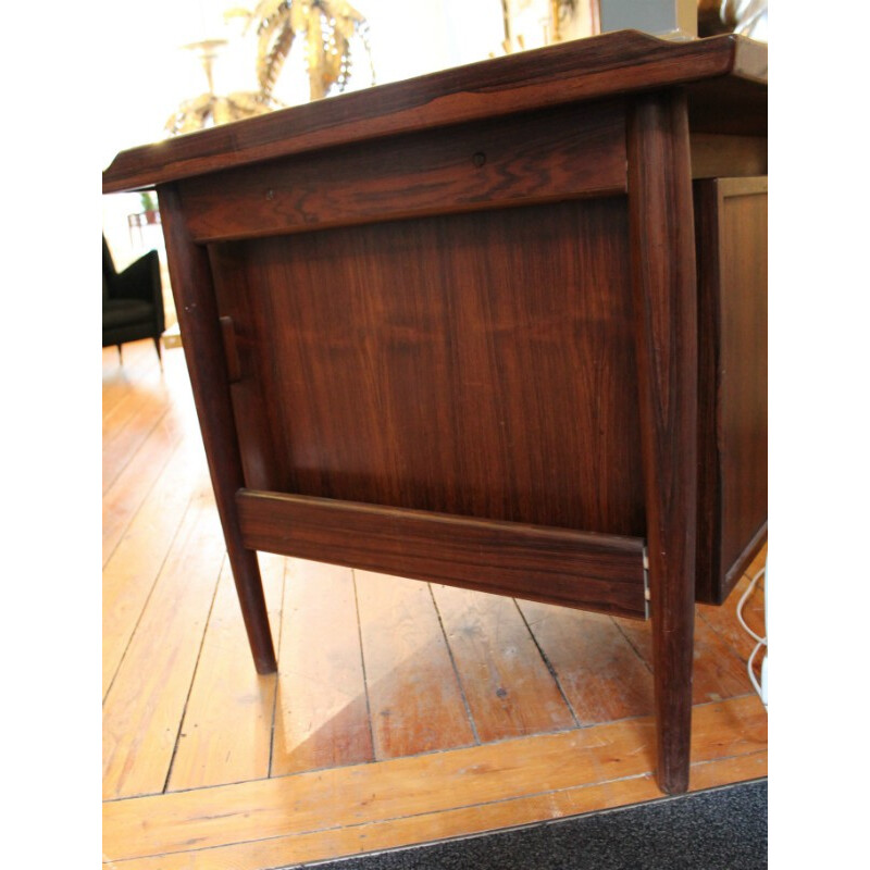 Sibast "206" desk in rosewood, Arne VODDER - 1960s