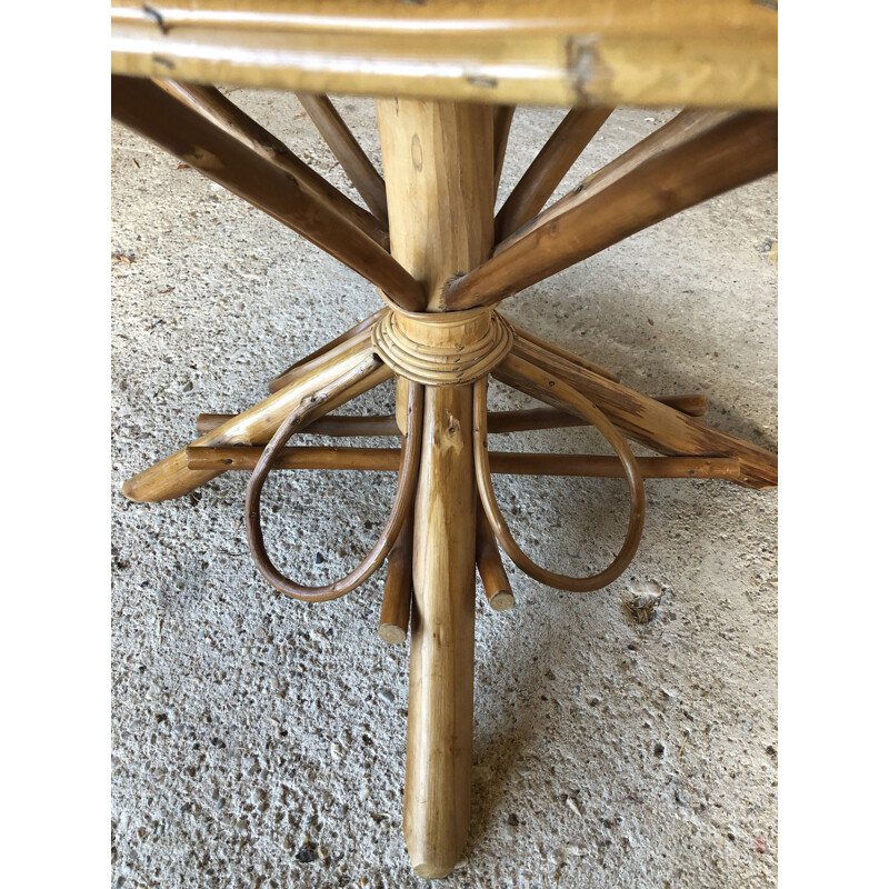 Vintage coffee table with spider legs, 1960