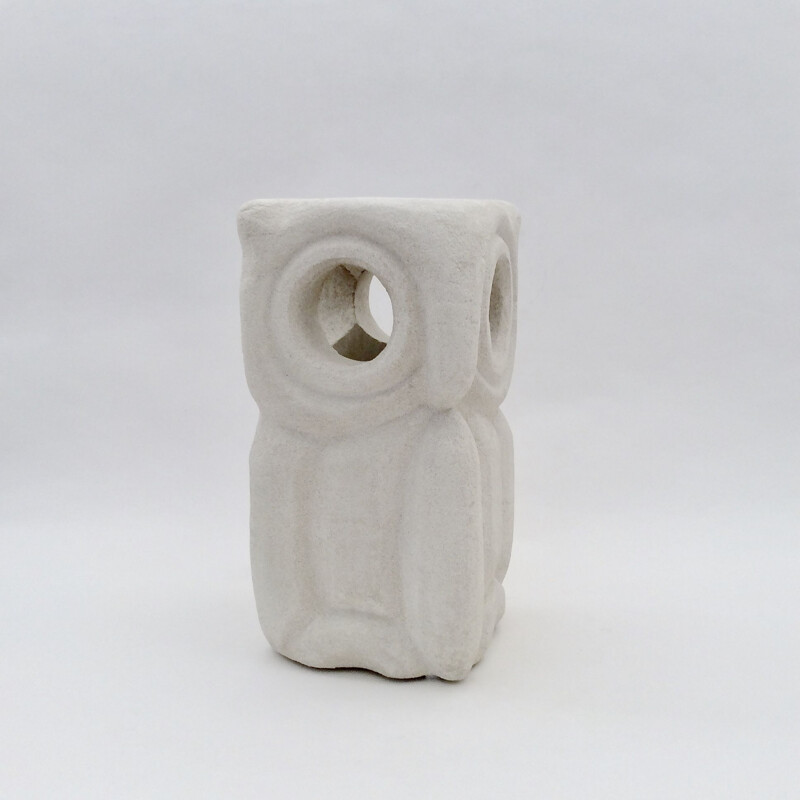 Vintage Owl Lamp by Albert Tormos, 1970 France.