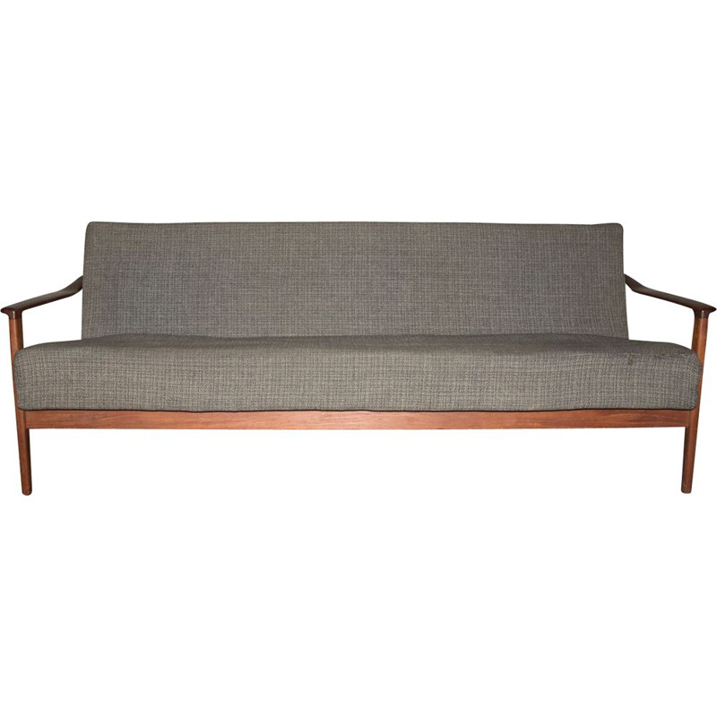 Vintage Scandinavian teak sofa-bed 1960