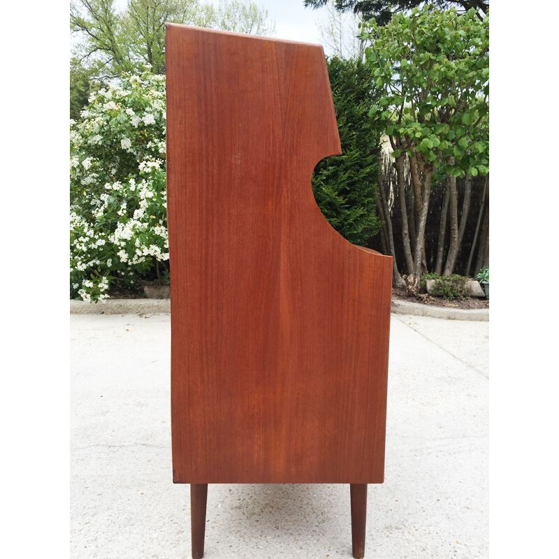 Vintage teak secretary by Arne Vodder, 1960