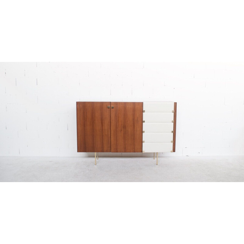 Vintage rosewood sideboard by Roger Landault for Regy, 1960