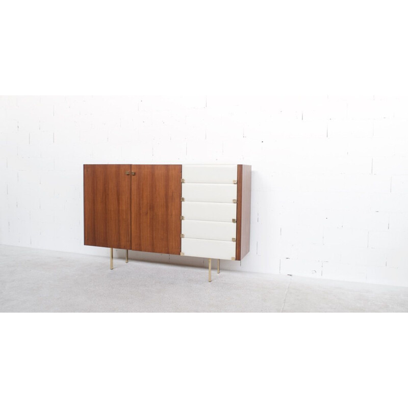 Vintage rosewood sideboard by Roger Landault for Regy, 1960