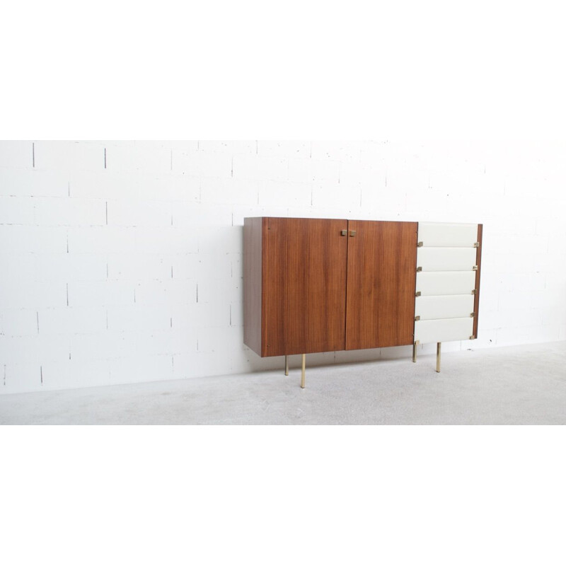 Vintage rosewood sideboard by Roger Landault for Regy, 1960