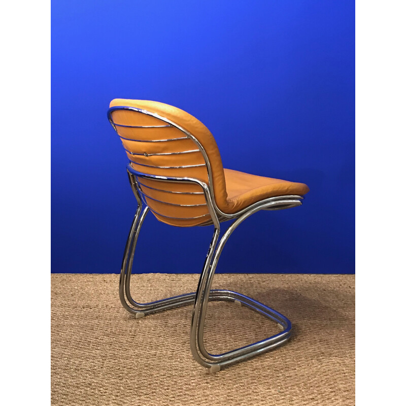 Set of 4 Sabrina chairs by Gastone Rinaldi for Rima, 1970