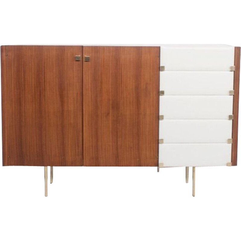 Vintage rosewood sideboard by Roger Landault for Regy, 1960