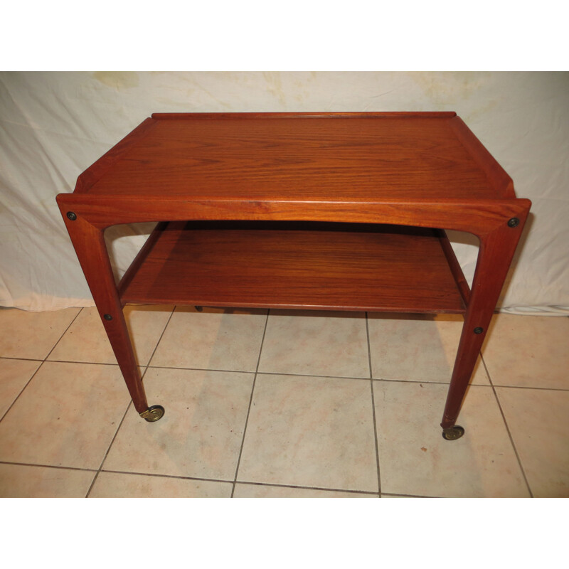 Vintage Danish teak side table, 1960