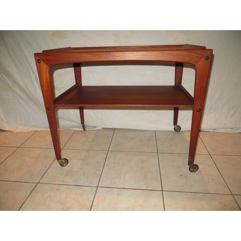 Vintage Danish teak side table, 1960