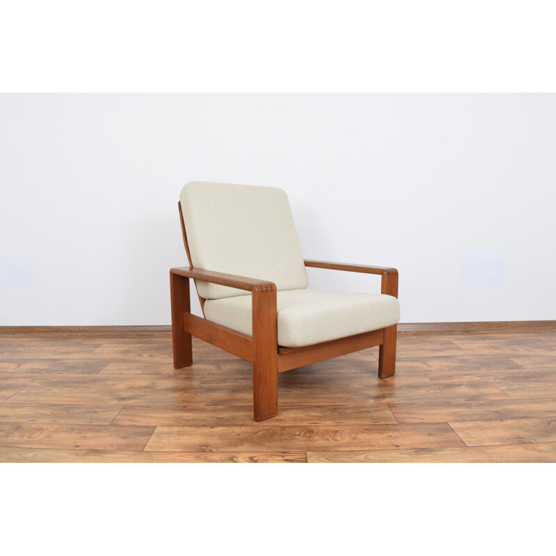 Vintage Danish Teak Armchair, 1970s