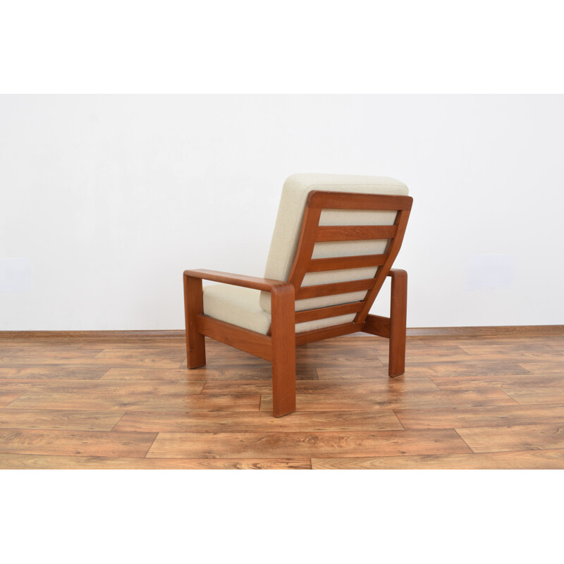 Vintage Danish Teak Armchair, 1970s