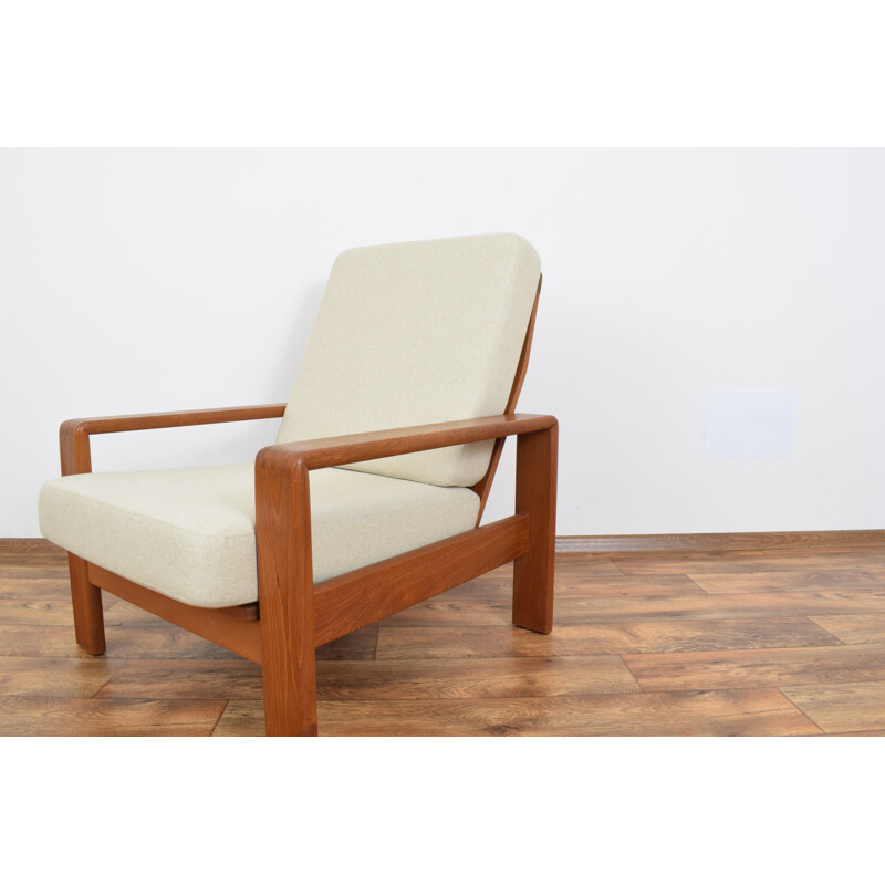 Vintage Danish Teak Armchair, 1970s