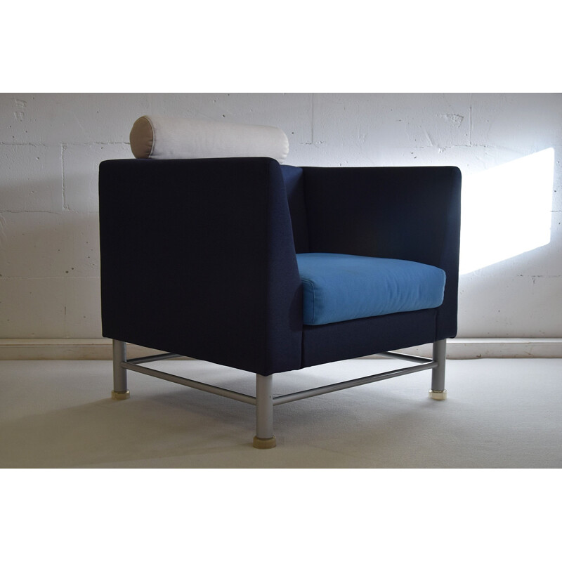 Vintage East Side Lounge Chair by Ettore Sottsass for Knoll 1983