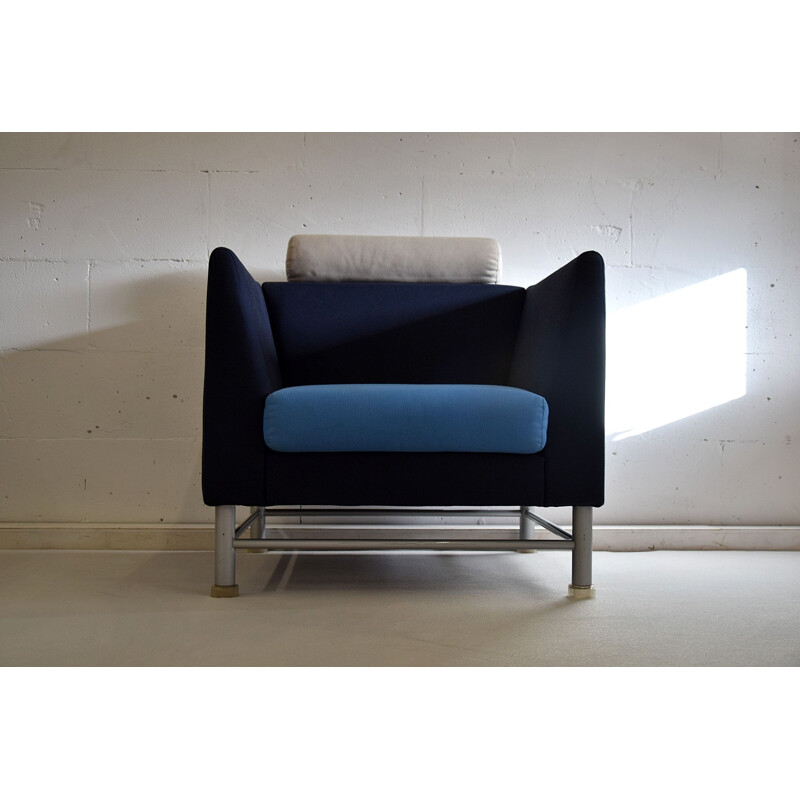 Vintage East Side Lounge Chair by Ettore Sottsass for Knoll 1983