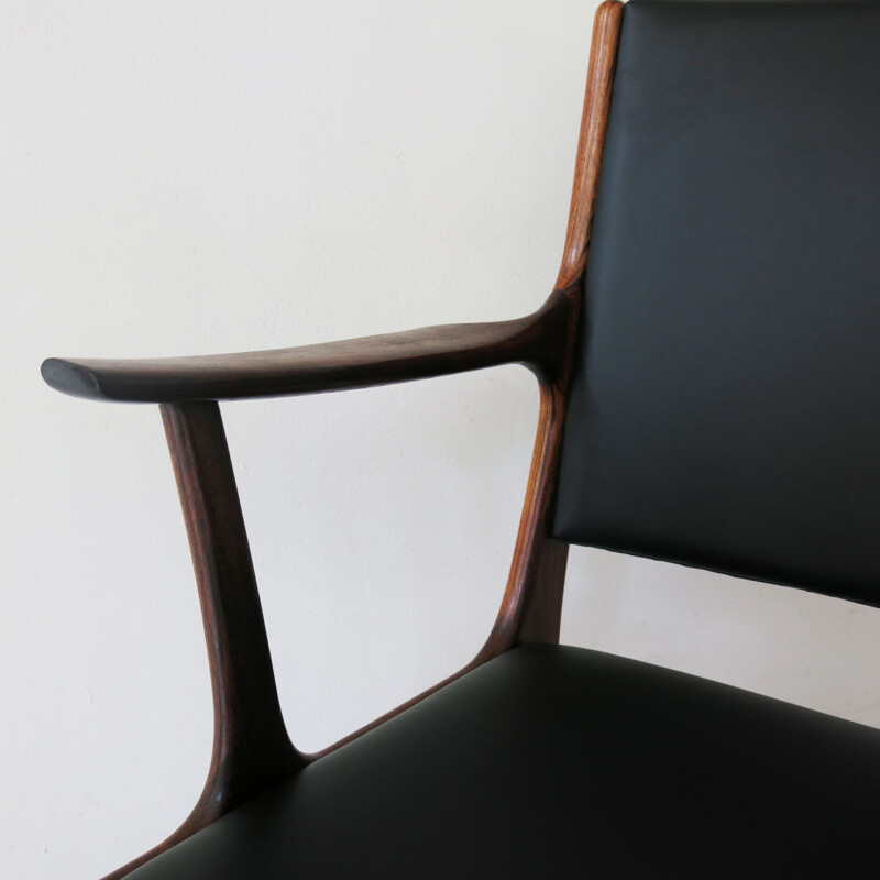 Set of 6 Rosewood Dining Chairs by Johannes Andersen for Uldum Mobelfabrik, 1960s