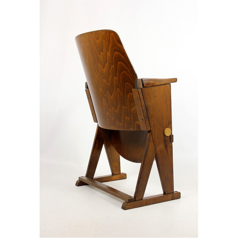 Vintage Cinema Chair from TON, 1960s