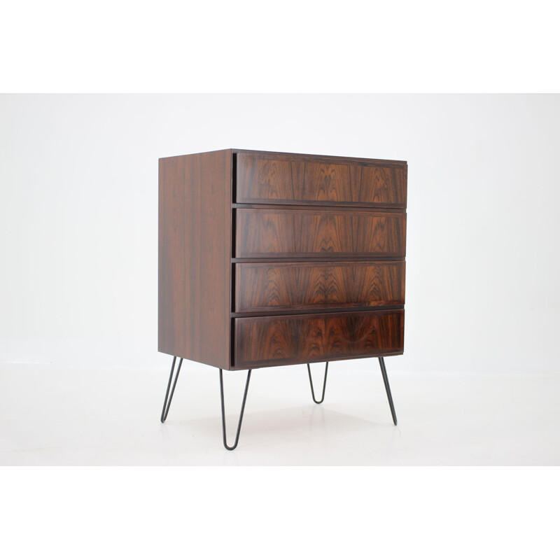 Vintage rosewood chest of drawers by Omann Jun, Denmark 1960