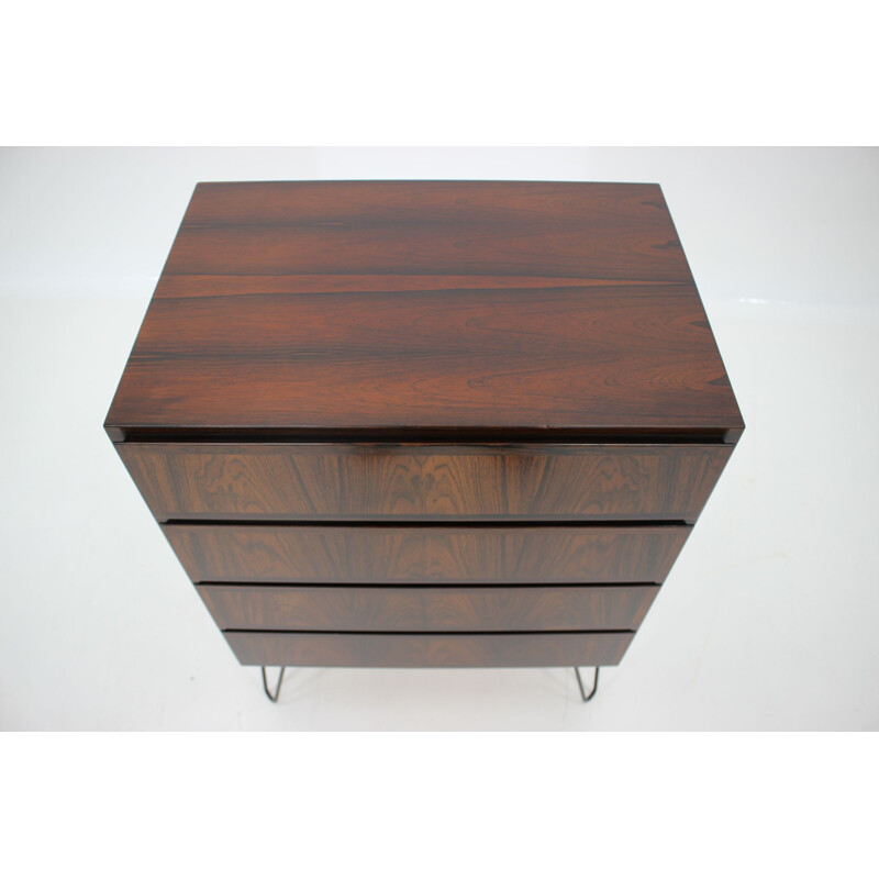 Vintage rosewood chest of drawers by Omann Jun, Denmark 1960