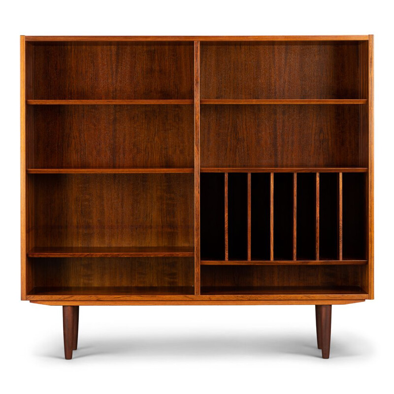  Vintage Rosewood Bookcase by Carlo Jensen for Hundevad & Co, 1960s