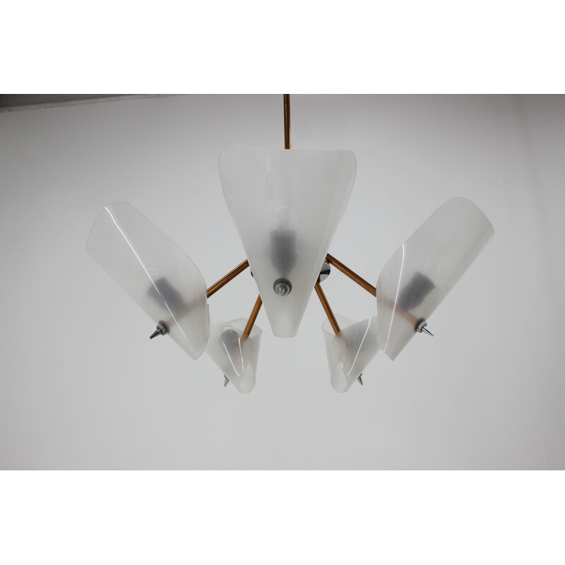 Candelabro Vintage de Drukov, 1960