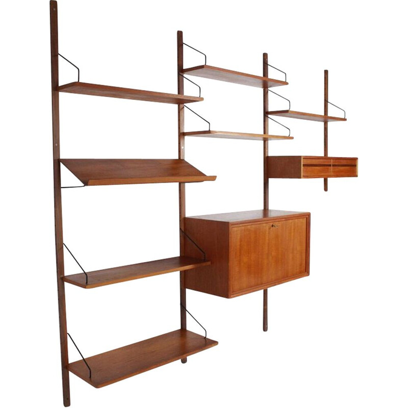 Vintage Wall Unit Royal System by Poul Cadovius for Cado