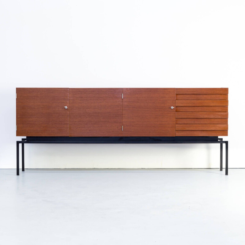 Vintage teak sideboard by Leo Bub for Bub Wertmöbel, 1970