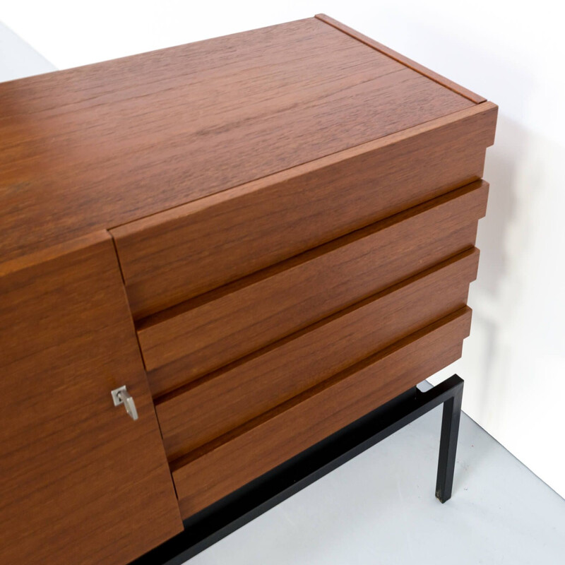 Vintage teak sideboard by Leo Bub for Bub Wertmöbel, 1970