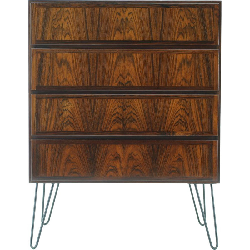 Vintage rosewood chest of drawers by Omann Jun, Denmark 1960