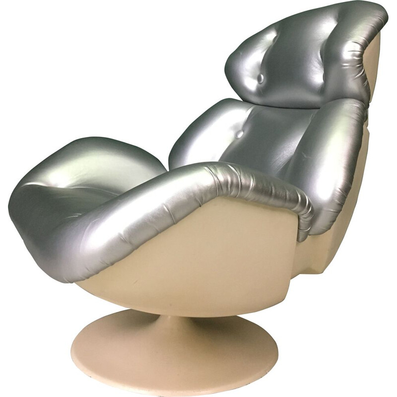 Vintage Genuine Lurashell space age Armchair, 1971 