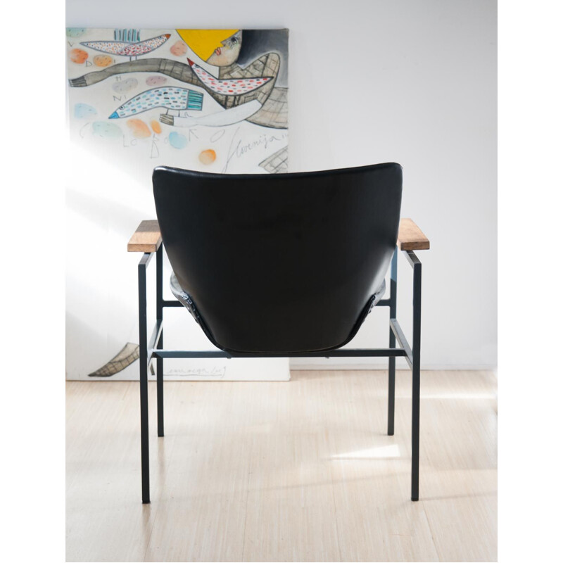 Vintage 1099FK Shell armchair from Niko Kralj for Stol, 1960s