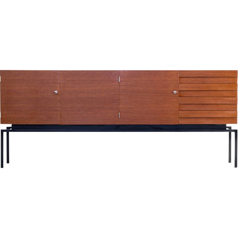 Vintage teak sideboard by Leo Bub for Bub Wertmöbel, 1970