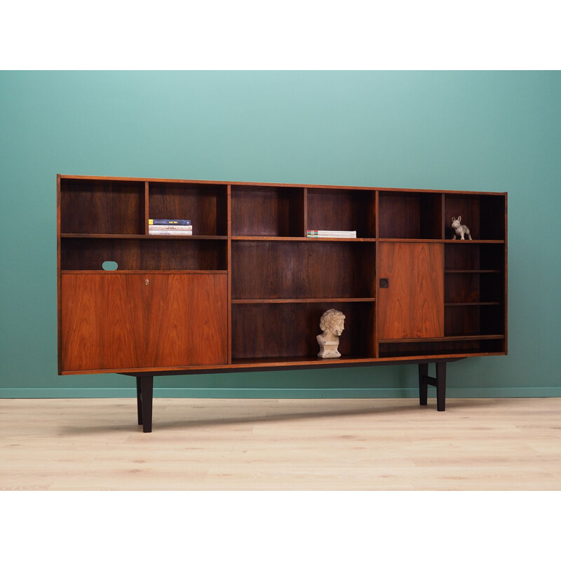 Vintage rosewood Bookcase by Farso, 1960-70s