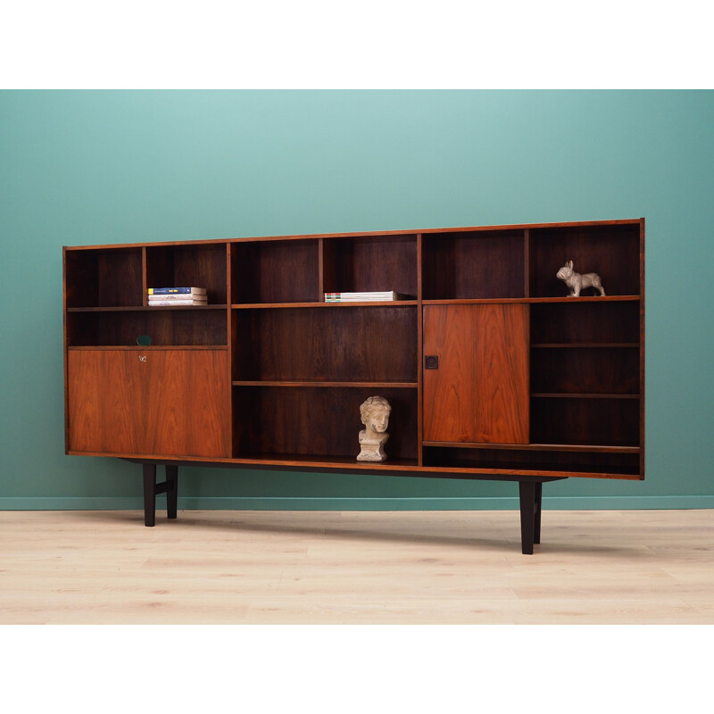 Vintage rosewood Bookcase by Farso, 1960-70s