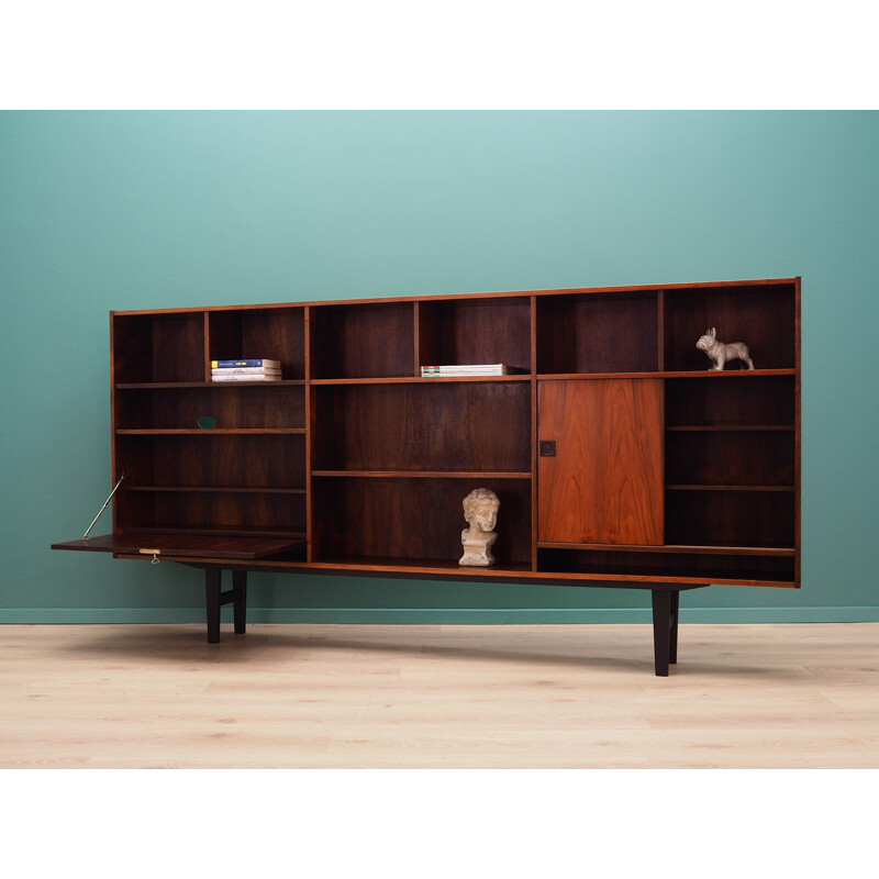 Vintage rosewood Bookcase by Farso, 1960-70s