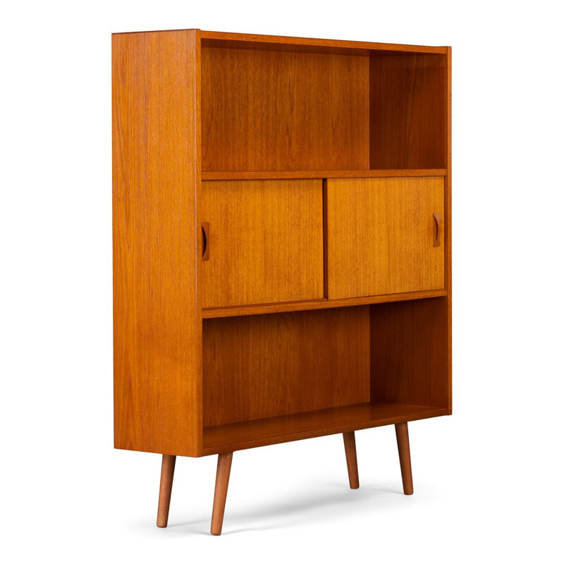 Vintage teak chest of drawers by Clausen & Son, 1970s